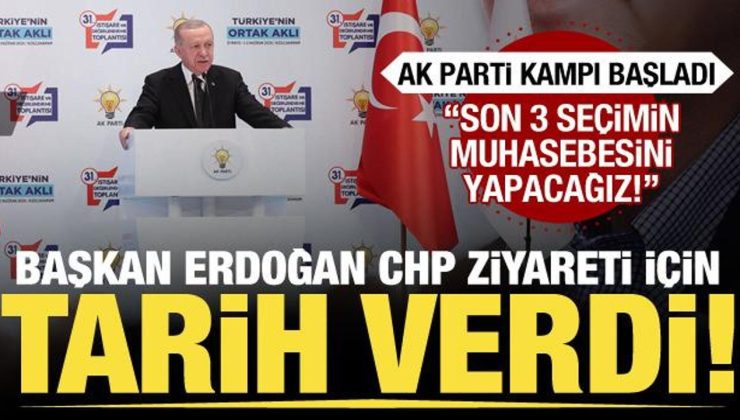 AK Parti Kızılcahamam Kampı başladı! Erdoğan: Son 3 seçimin muhasebesini yapacağız