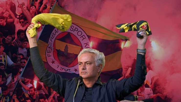 Kadıköy’de Mourinho izdihamı! İmzayı attı, Fenerbahçe taraftarını selamladı!