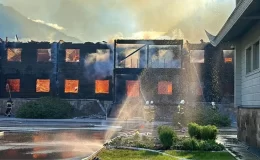 Putin’in nükleer sığınağında gizemli yangın! Dağ sarayı küle döndü