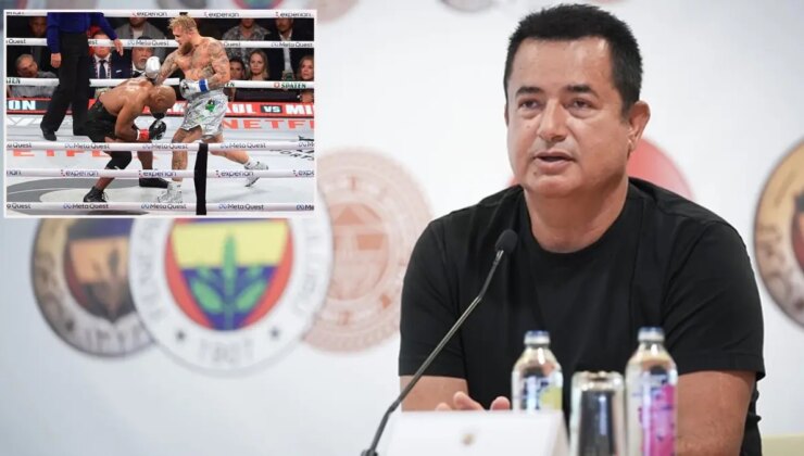 Mike Tyson – Jake Paul maçını yerinde izleyen Acun Ilıcalı’ya tepki var