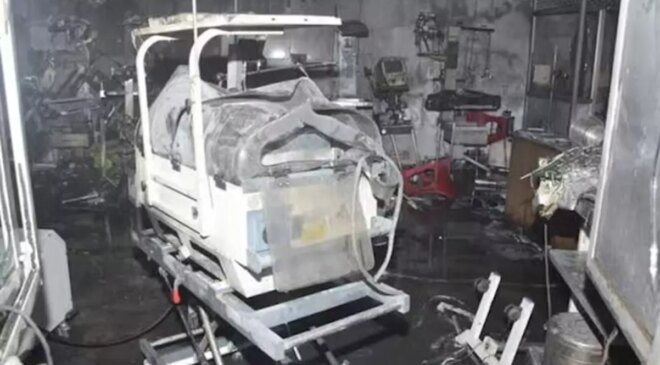 Yenidoğan yoğun bakım ünitesinde çıkan yangında 10 bebek öldü,16 bebek yaşam mücadelesi veriyor