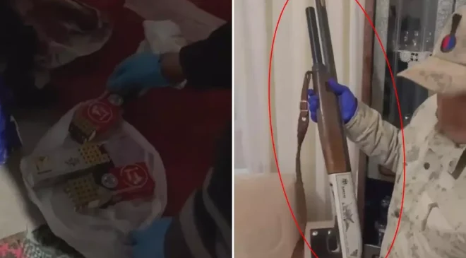 Jandarmadan “tarihi” yakalama! 1. Dünya Savaşı’ndan kalma tüfek bile var