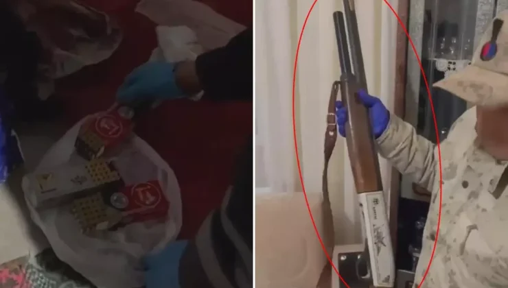 Jandarmadan “tarihi” yakalama! 1. Dünya Savaşı’ndan kalma tüfek bile var