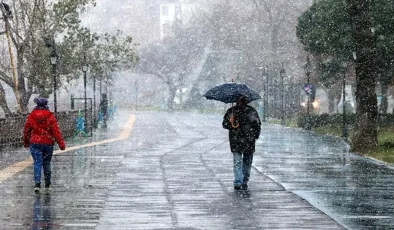 Karla karışık yağmur geliyor! Meteoroloji’den 12 kente sarı kodlu uyarı