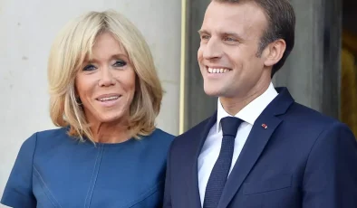 Macron’un eşi için yazılan ifade olay! Üstelik devletin resmi sitesinde